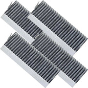 4 cappe di aspirazione con filtro a carbone attive per 17007505 / 17004796 / HZ9VRCR0 HEZ9VRUD0 - 17007113