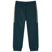 Pantaloni Tuta per Bambini con Coulisse Verde Muschio 92 13419