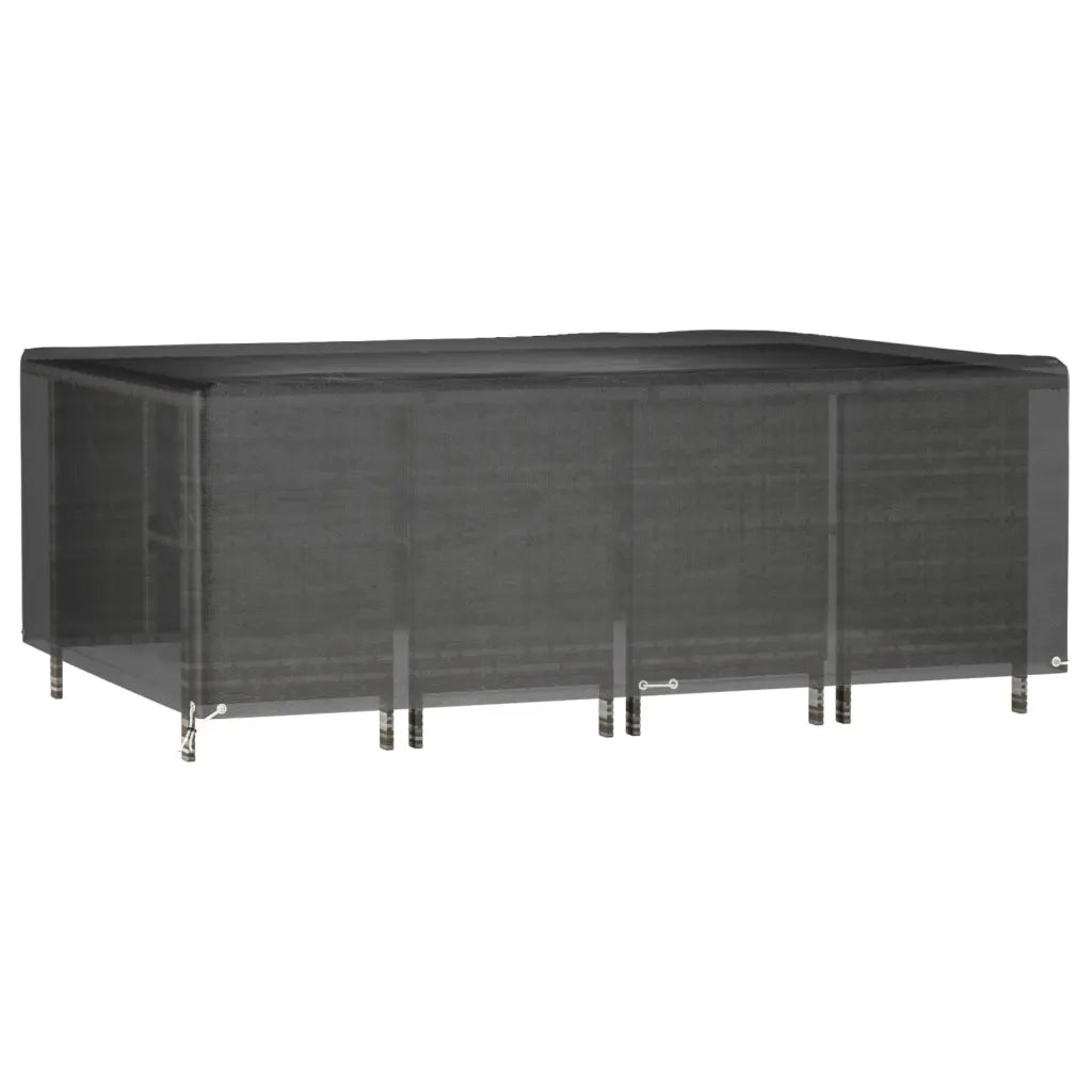 Copertura Mobili Giardino | Telone per mobili da esterni 12 Occhielli 240x180x80 Rettangolare