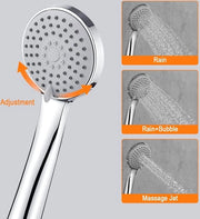 Stang doccia con doccia, testa doccia senza unghie con tubo e supporto, altezza doccia regolabile, supporto testa doccia per bagno, argento 

Oggetto: 
Modello: 
Codice prodotto: 
Altezza regolabile: 
Materiali: 
Dimensioni: 
Peso: 
Garanzia:
