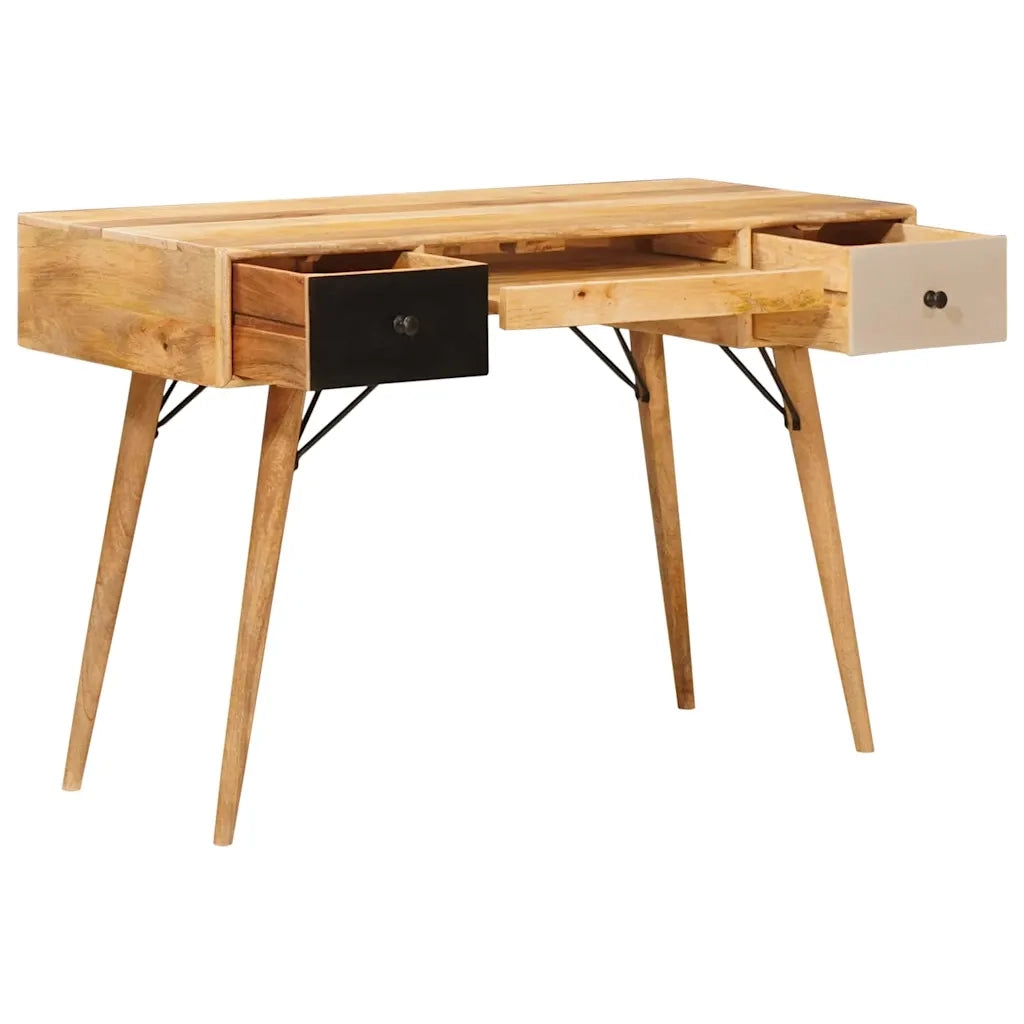 Scrivania Marrone 110 x 55 x 76 cm Legno di mango massello 4104606