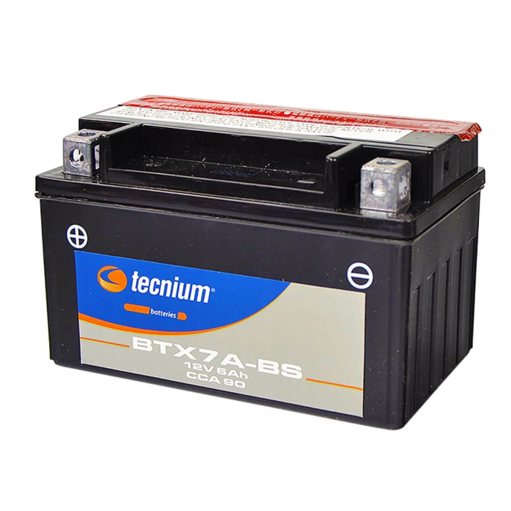 BATTERIA TECNIUM  BTX7A-BS 12V 6AH COMPATIBILE CON  YTX7A-BS