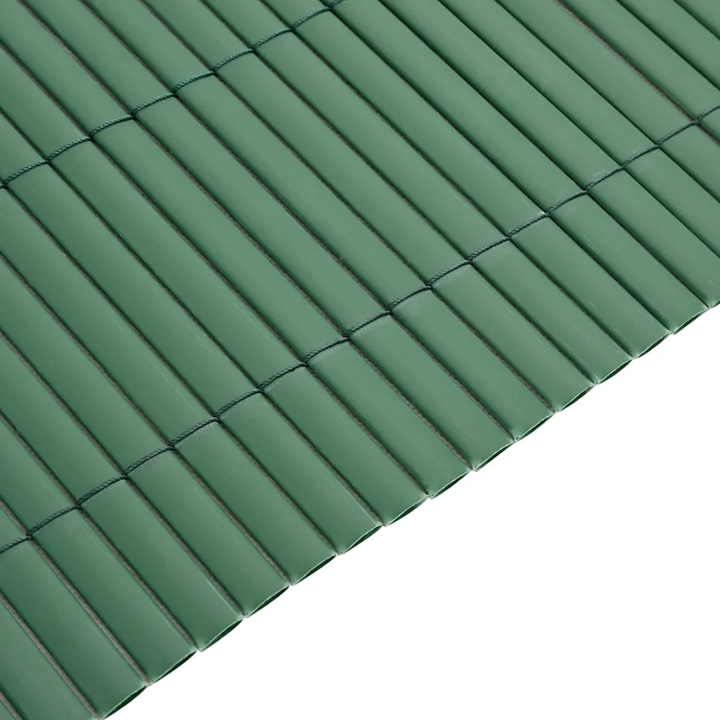 Recinzione da Giardino Bifacciale Verde 1,8x5 m in PVC 42002624