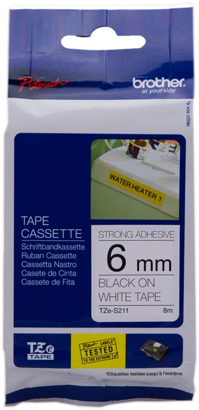 Brother TZE-S211 nastro per etichettatrice TZ