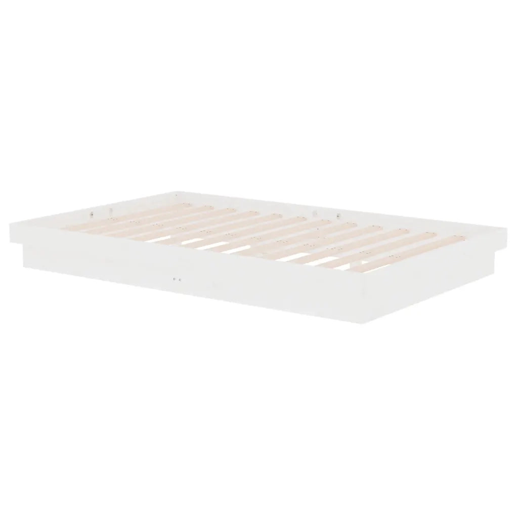 Giroletto Bianco in Legno Massello 120x190 cm Small Double 819943