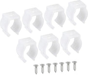 Set di 20 clip U per tubi LED con viti