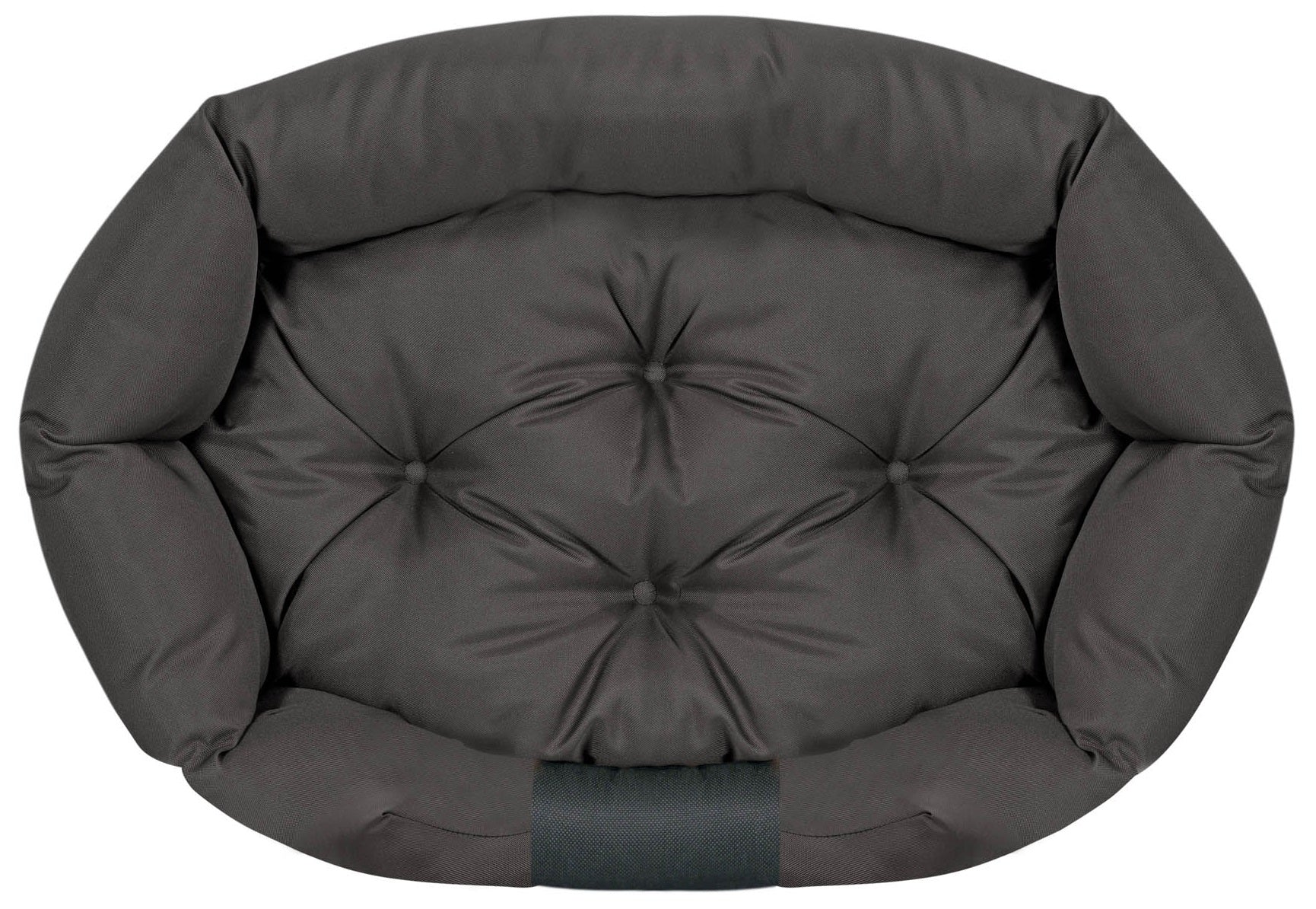 AIO FACTORY Letto per cani 100x75 cm personalizzato impermeabile nero