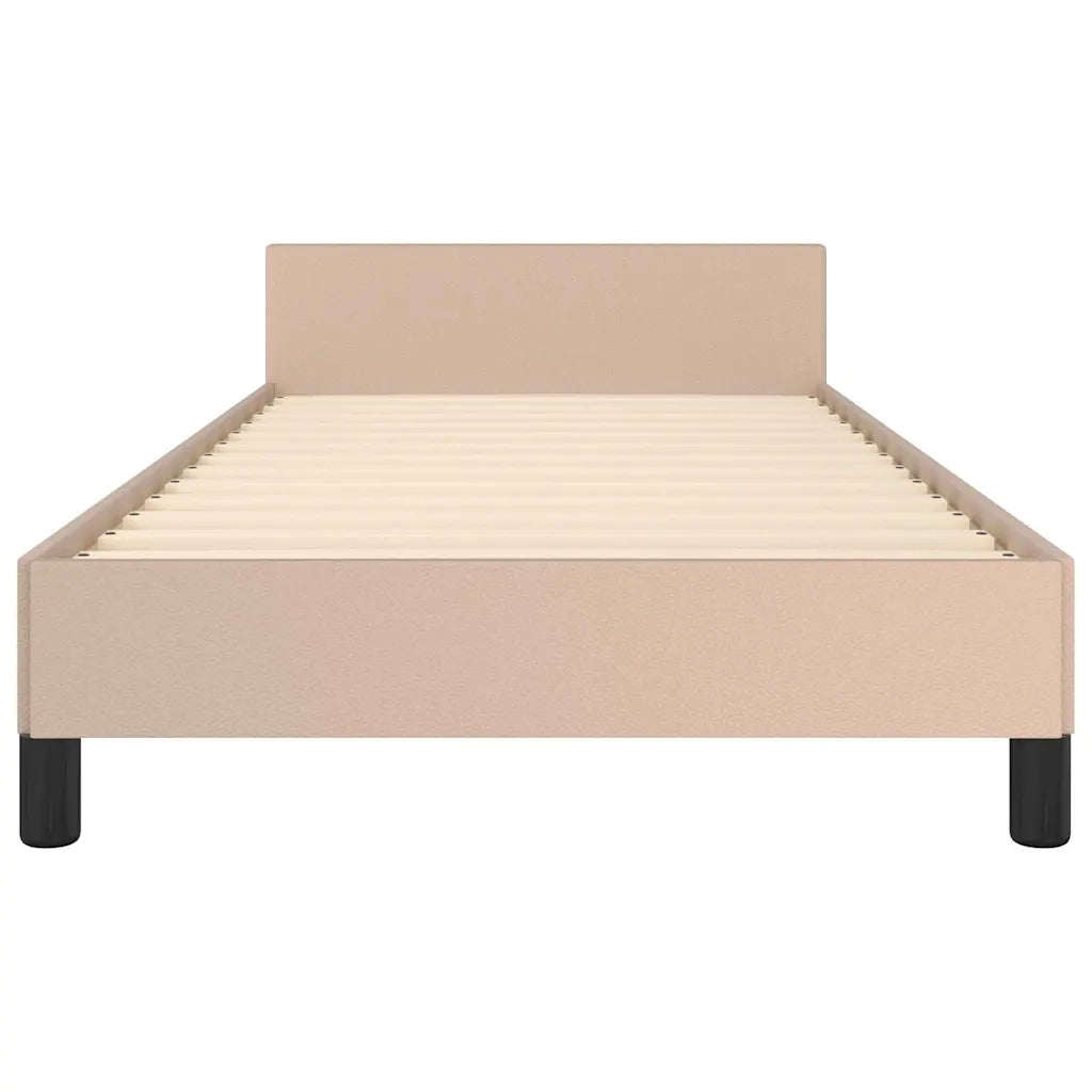 Giroletto con Testiera Cappuccino 80x200 cm in Similpelle cod mxl 58713