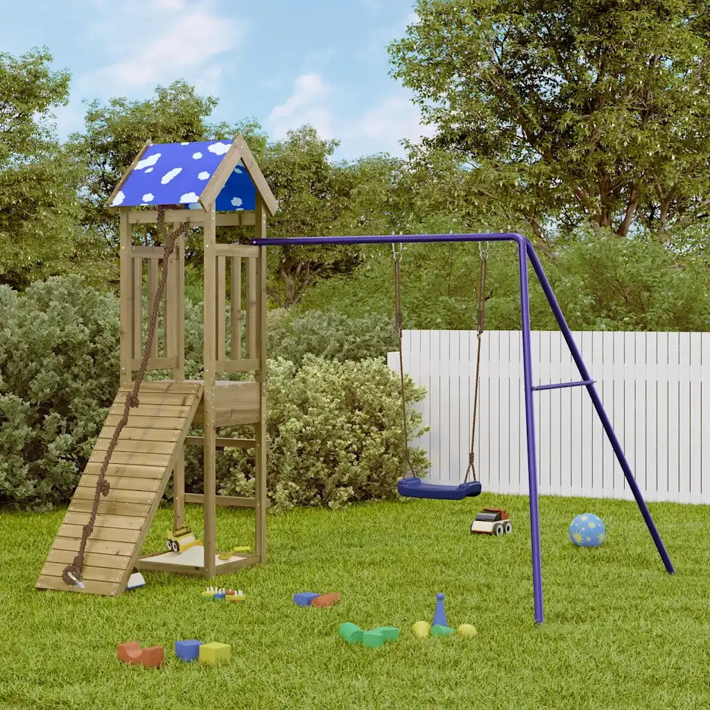 Set da Gioco da Esterno in Legno di Pino Impregnato 3278949