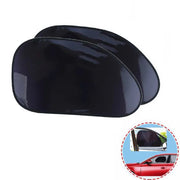 COPPIA TENDINE PARASOLE OSCURANTI AUTO VETRO FINESTRINO ESTATE RAGGI UV 70298