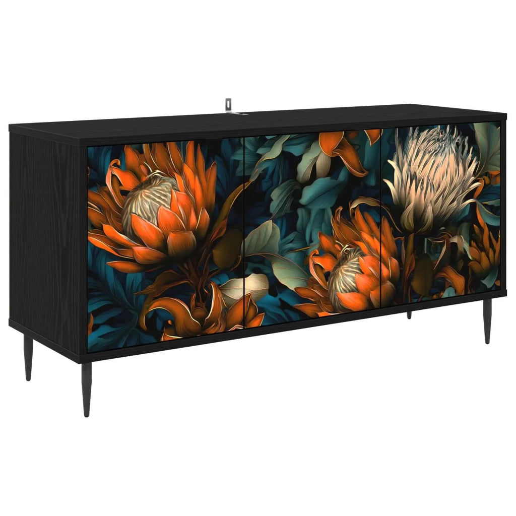Mobile TV LOCHEM 102 x 33 x 51 cm Rovere Nero 8007090