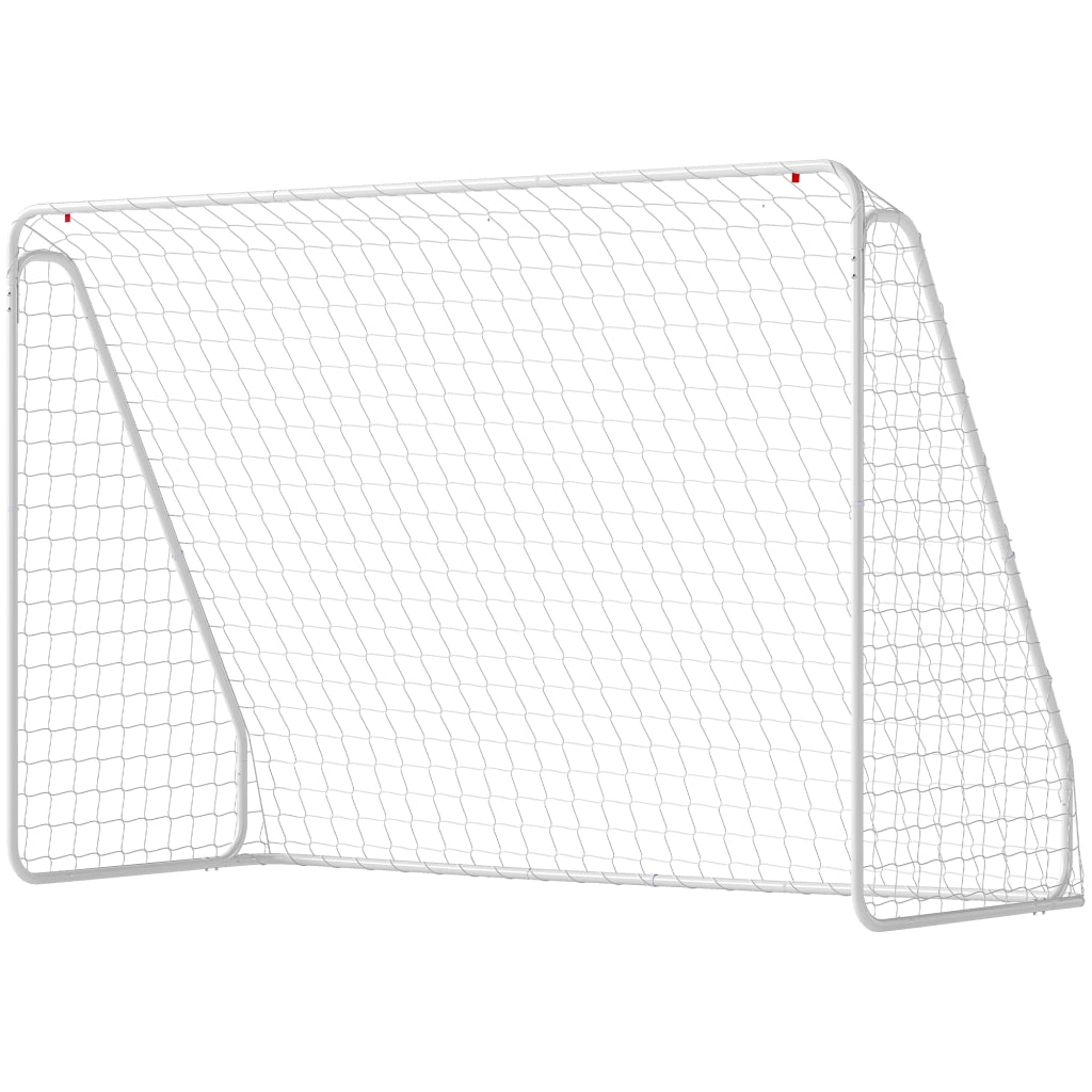 Porta da calcio ¨C Minimal ¨C bianco 301x120x200 cm