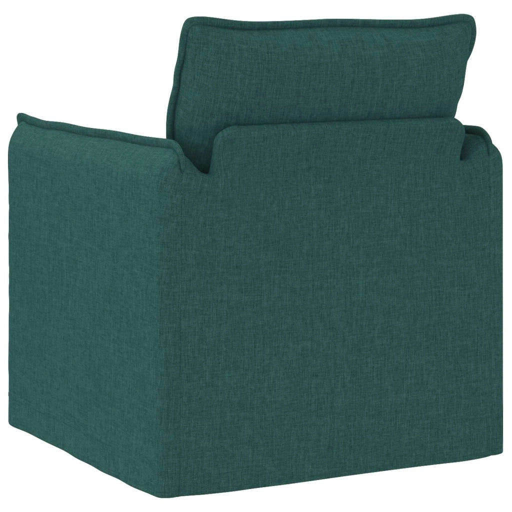 Divano Verde Scuro 195 x 82 x 85 cm Tessuto