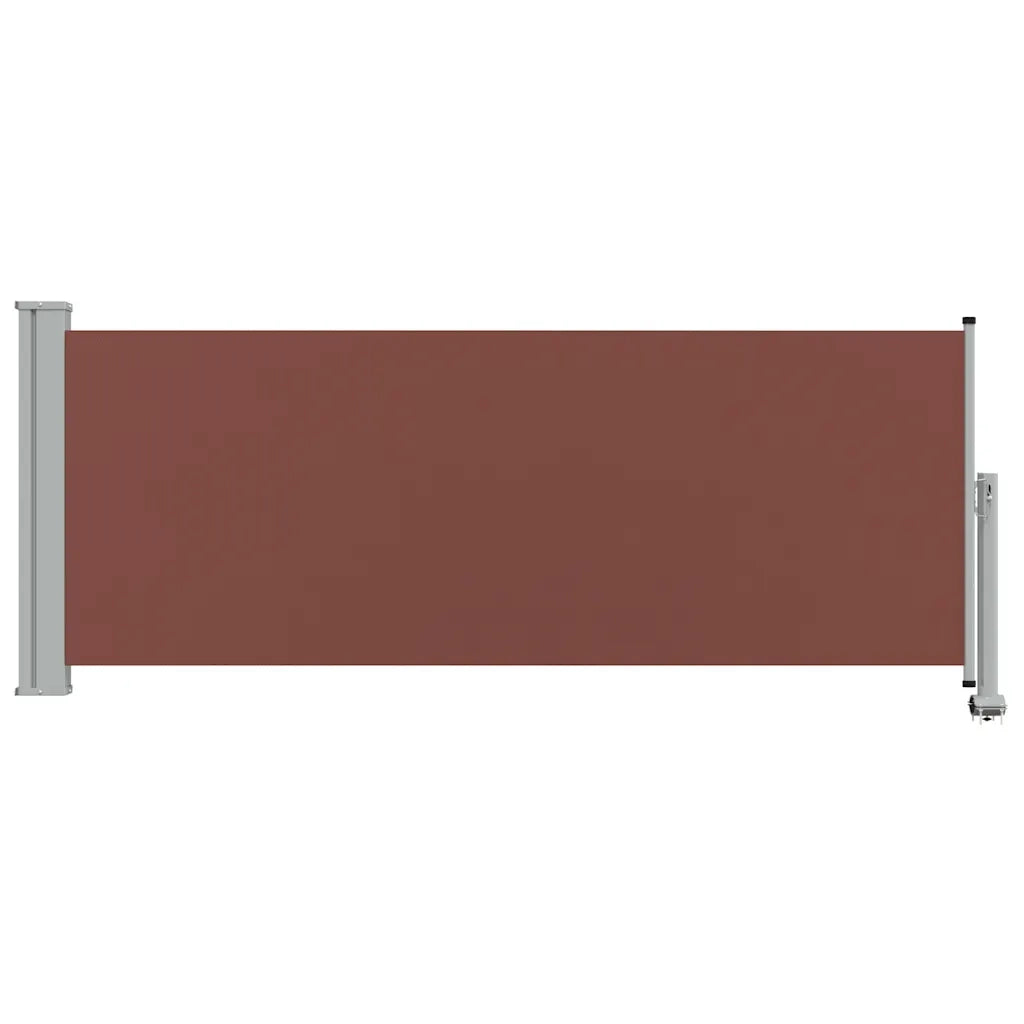 Tenda Laterale Retrattile per Patio 100x300 cm Marrone cod mxl 18336
