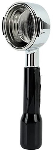 Portafilter senza fondo - 58 mm - Sostegno per filtro di caffè - Lega di alluminio - Compatibile con macchina per espresso - Miglioramento dell'estrazione