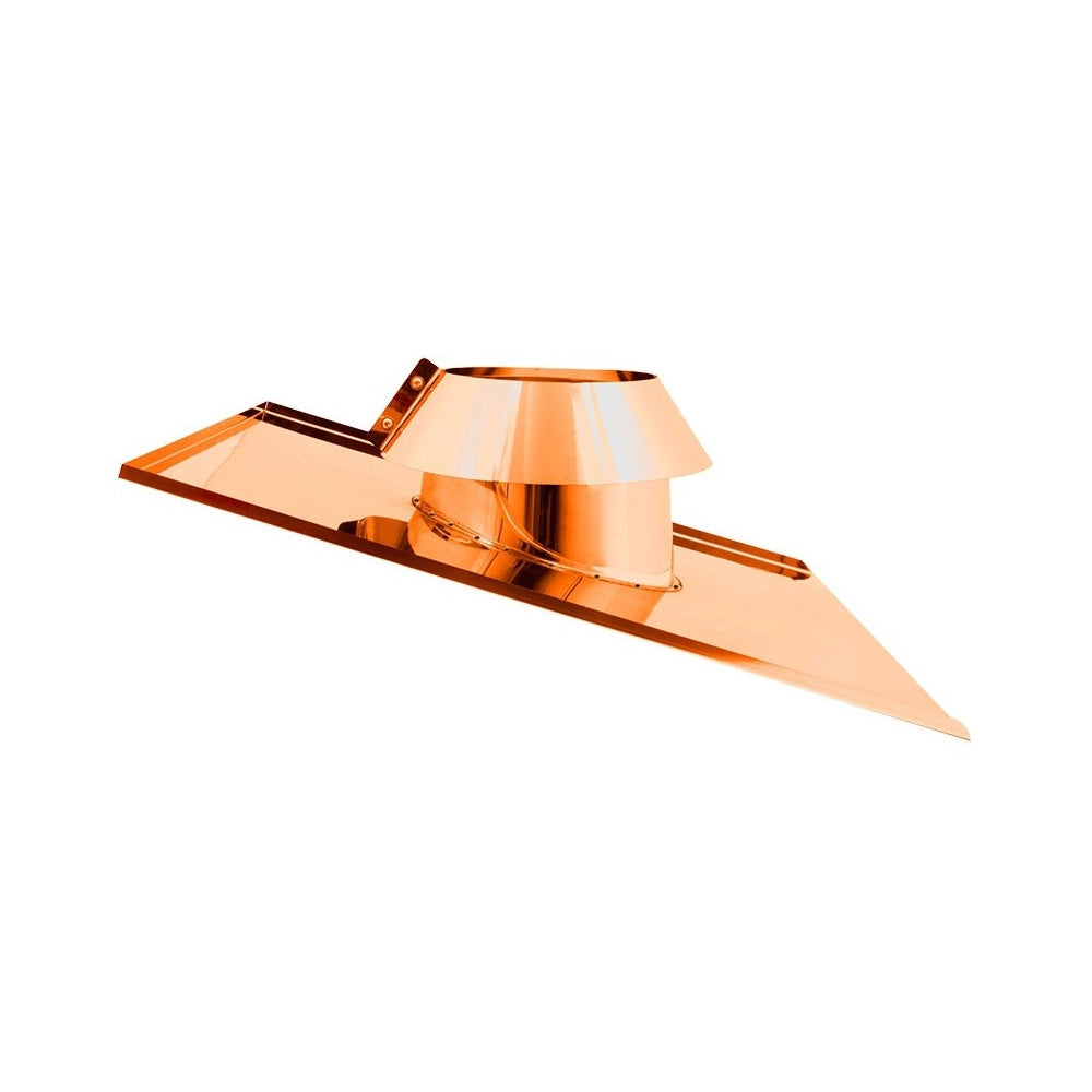 Faldale in rame da 130mm modello per tetti inclinati