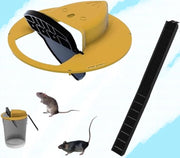 Set di Trappola per Topi - Set di Trappola per Topi Slimma - Inclusa Cassetta, Coperchio Automatico e Trappola per Topi Efficiente per la Lotta ai Topi e la Cattura Amichevole per gli Animali di Casa