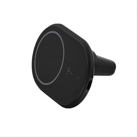 Otturatore Auto MagSafe - Otturatore Auto MagSafe Senza Fili - Porta Caricatore Wallet Magnetico - Nero