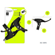 Trade Shop - Coppia Di Leve Freni In Resina Per Bicicletta Bici Attacco Universale Xc-2615 -
