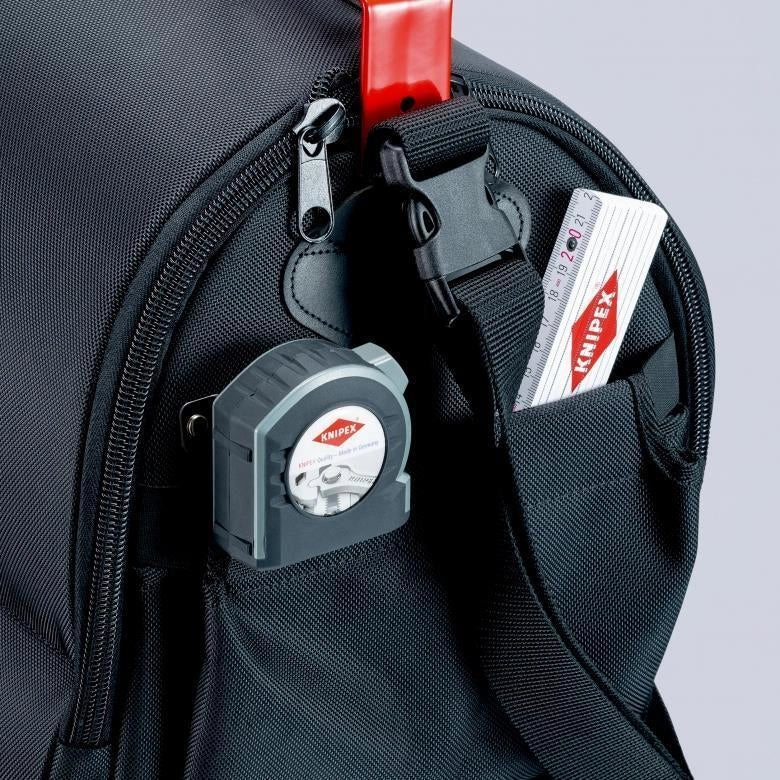 Knipex 00 21 08 LE cassetta per attrezzi Nero, Rosso Poliestere