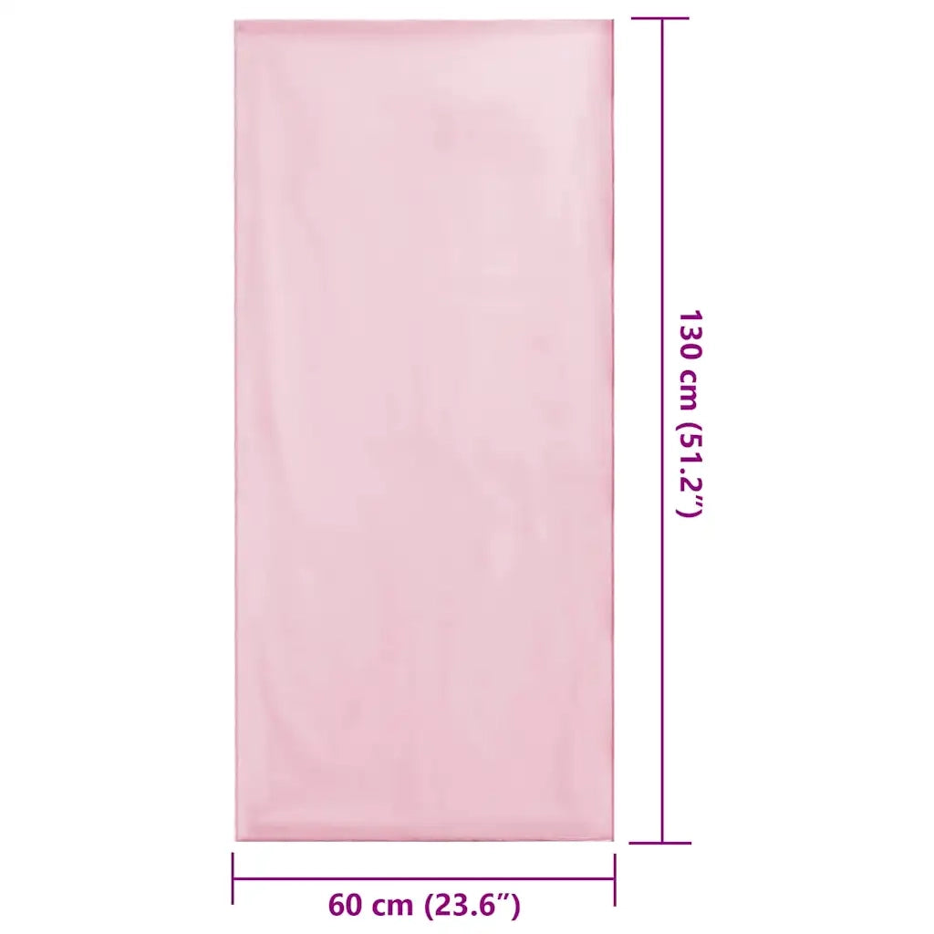 Asciugamani per Sedia Outdoor 2 pcs Rosa 130 x 60 cm 42011512