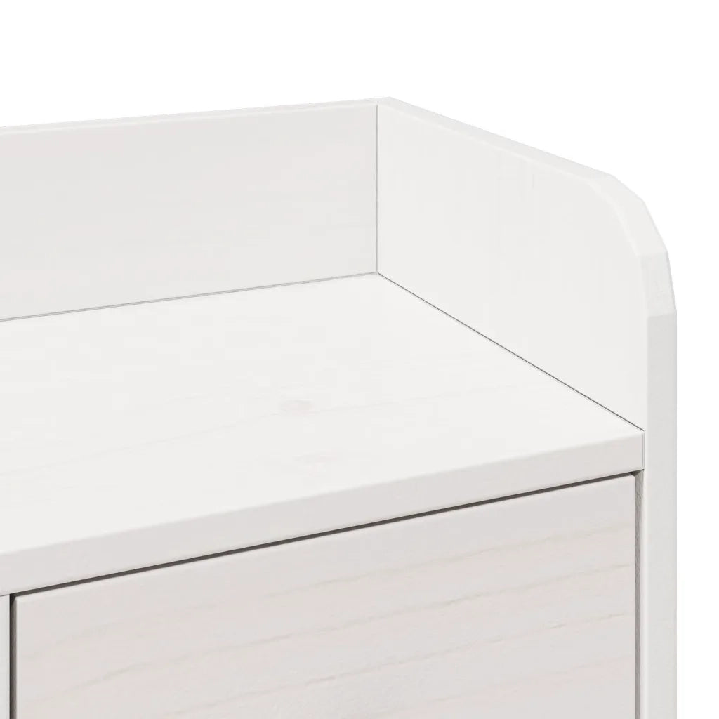 Giroletto con Libreria senza Materasso 180x200 cm in Legno Pino 3323969