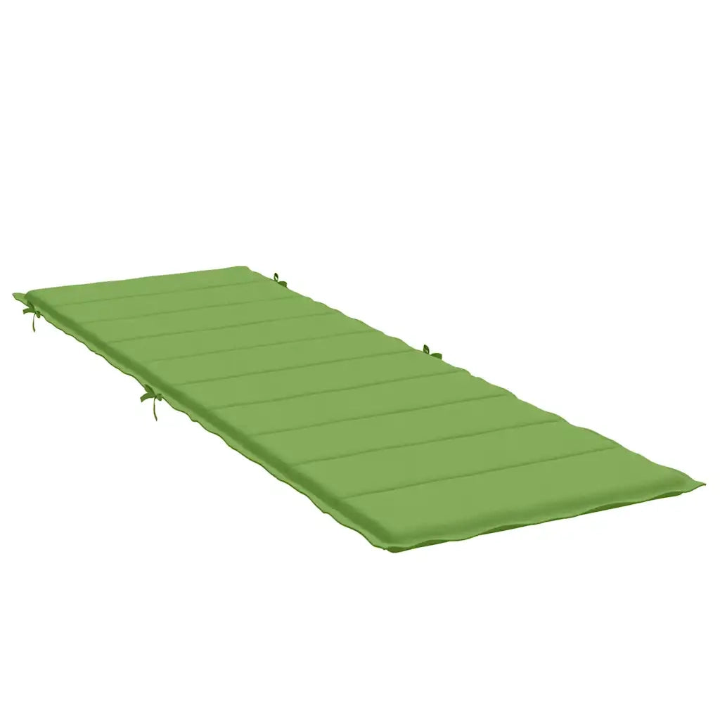 Cuscino per Lettino Prendisole Verde Mélange 186x58x4cm Tessuto 4002481