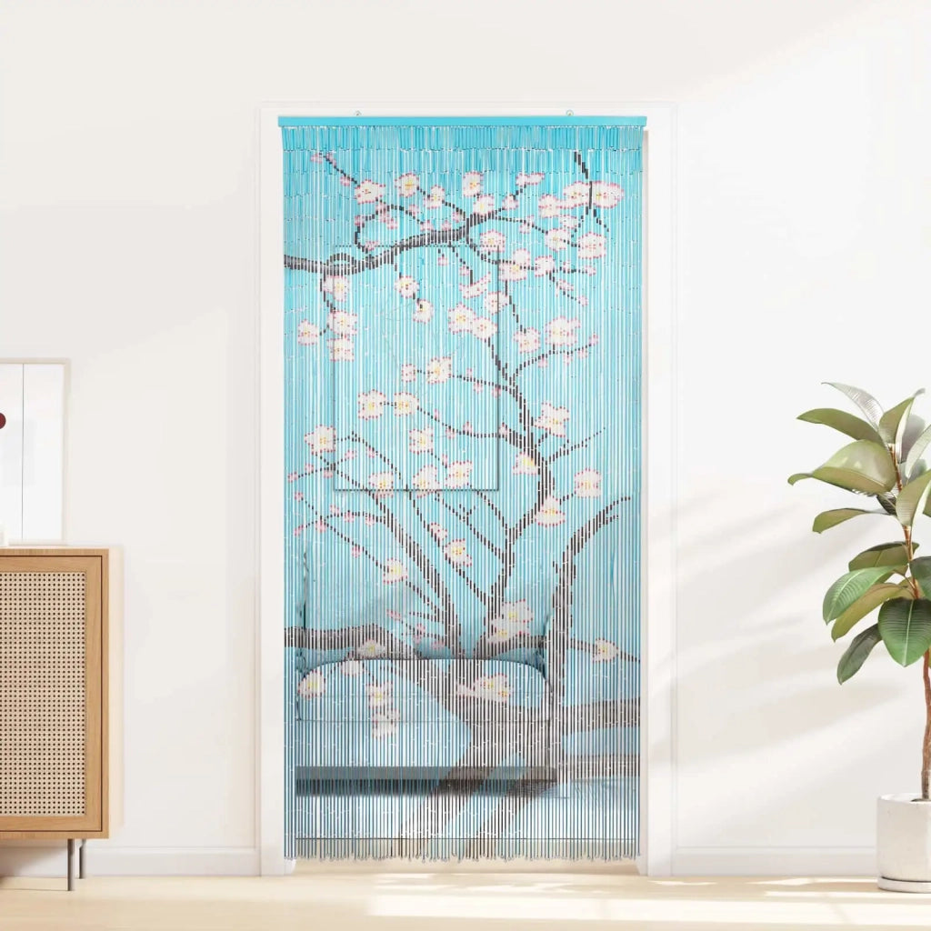 Tenda per Porta Antinsetti multicolore 200 x 100 cm Bambù