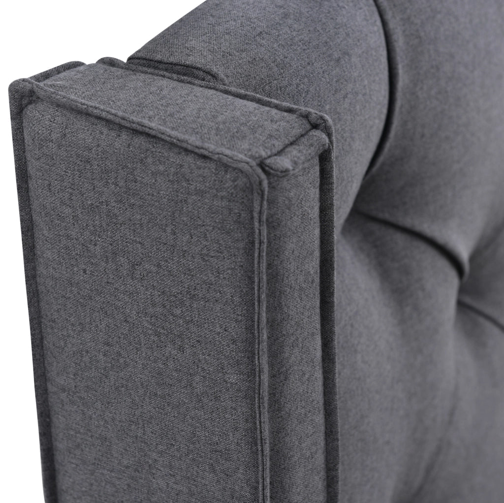 Letto imbottito 140x200 cm con contenitore e rete sollevabile