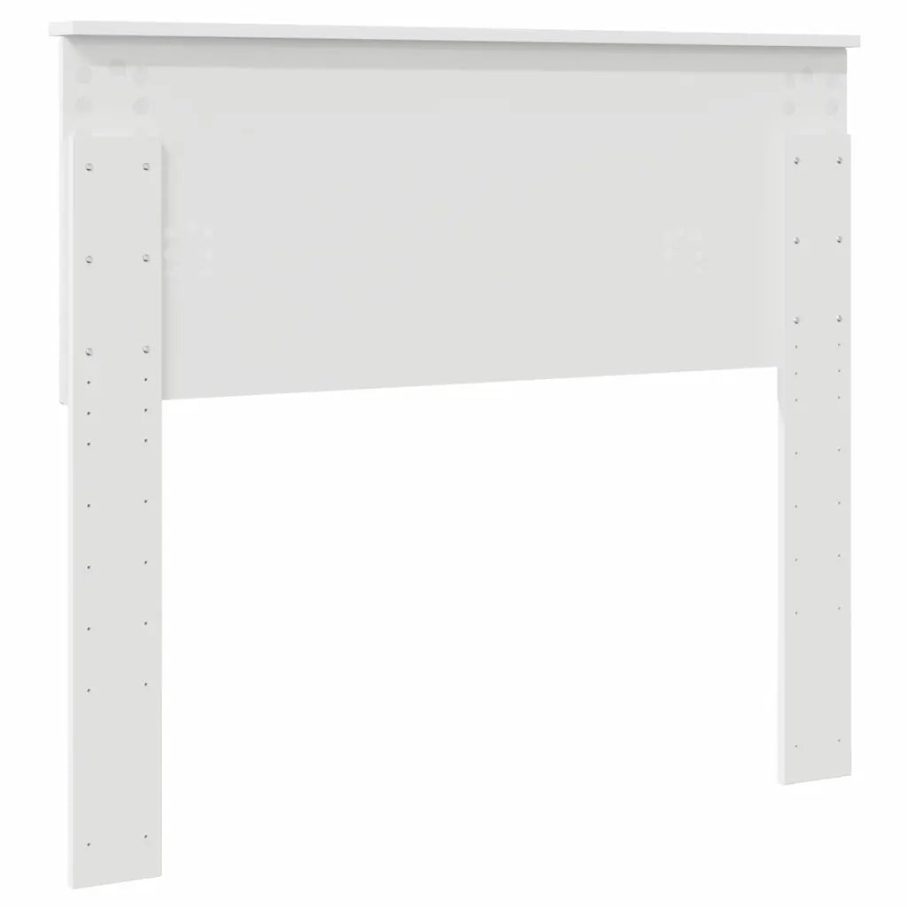 Testiera-Testata-Testiera Decorativa Bianco 100 cm Legno multistrato 365174