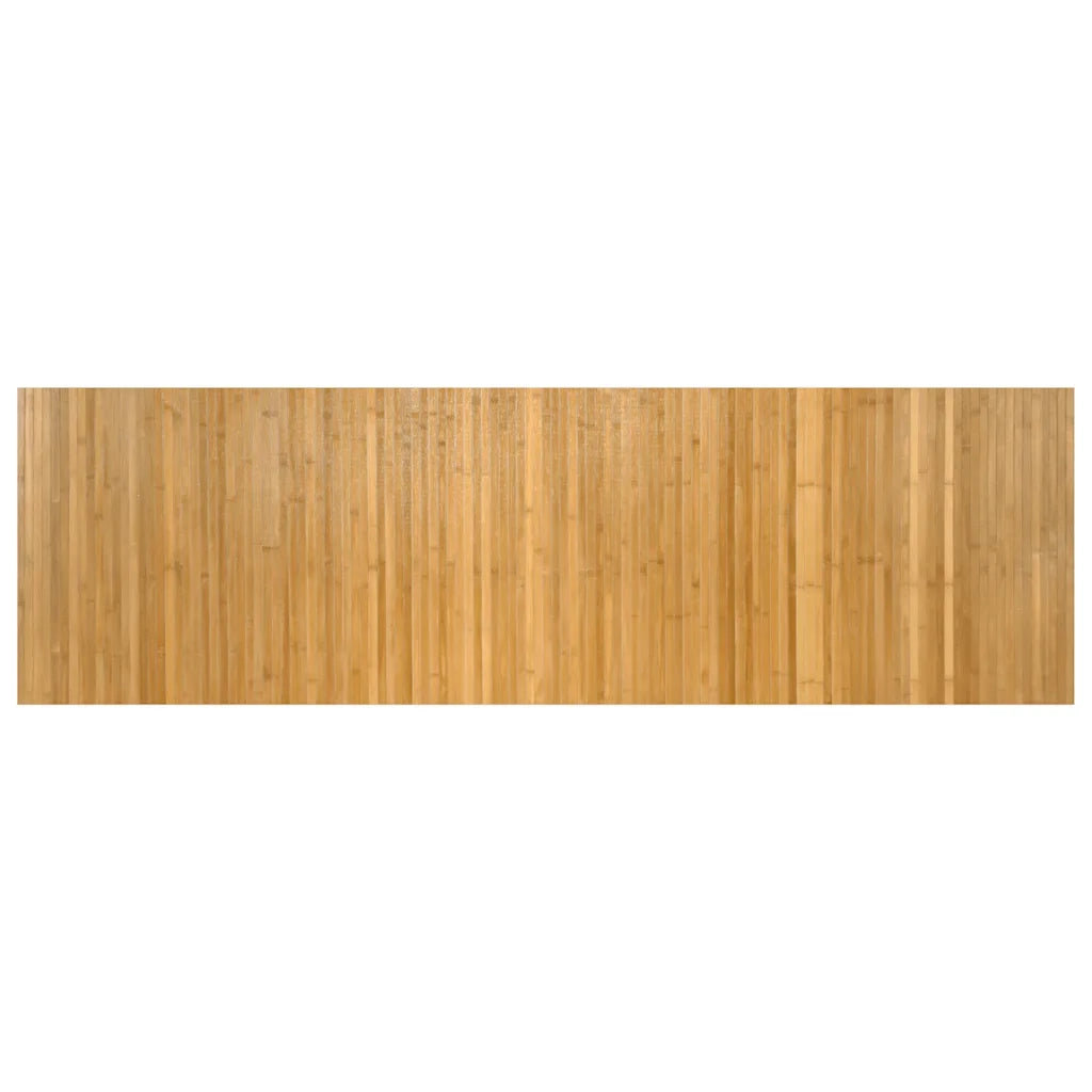 vidaXL Tappeto Rettangolare Naturale 60x200 cm in Bambù