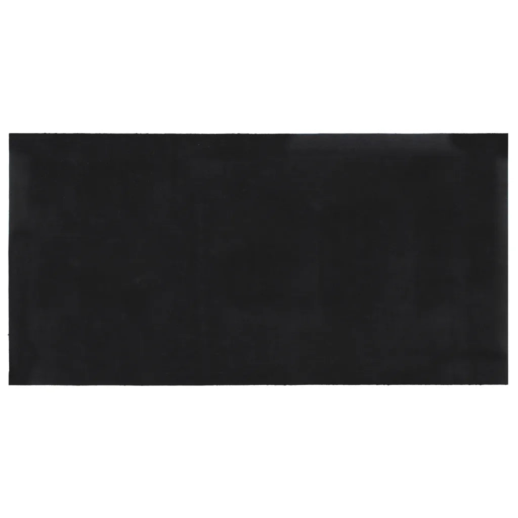Zerbino | Tappetino Grigio Scuro 100x200 cm Fibra di Cocco