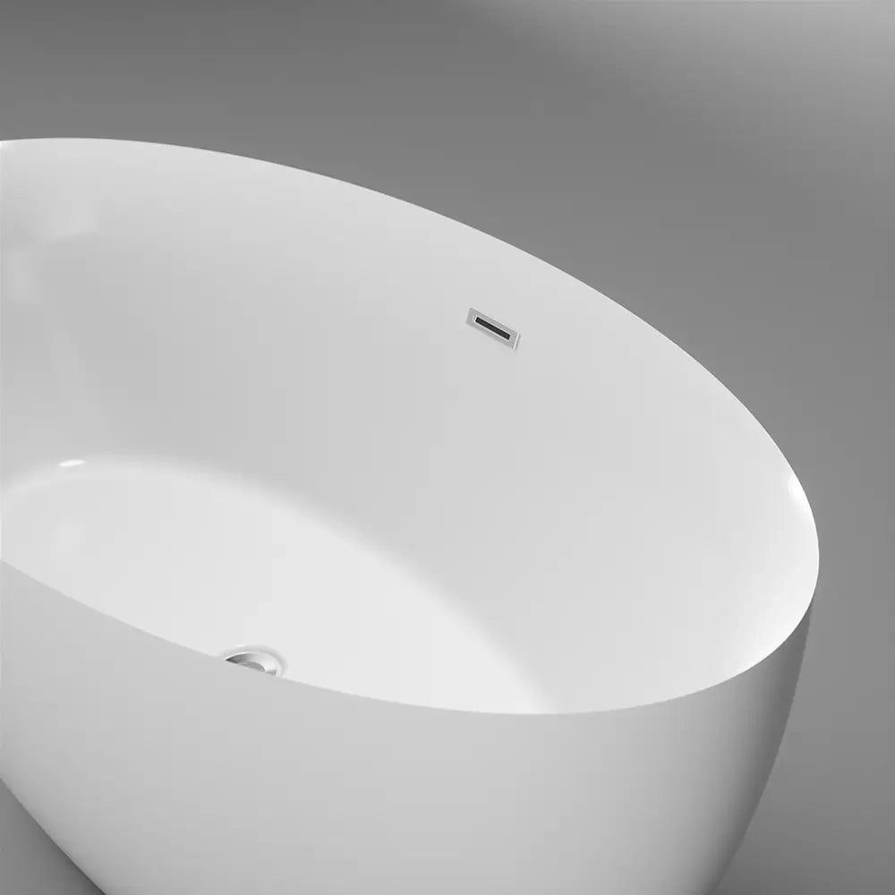 Vasca da bagno freestanding 170cm bianco lucido Mod. Leonor