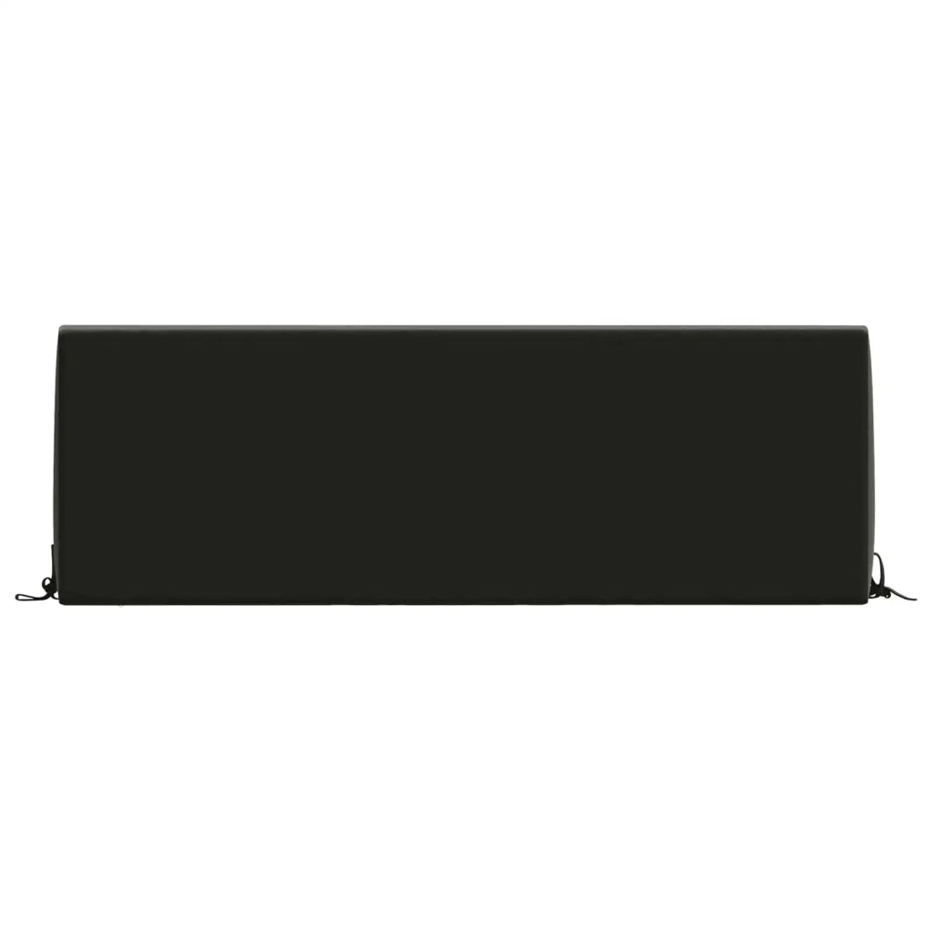 Cuscino schienale SOEST 100% Poliestere Nero 120 x 20 x 40 cm 946746