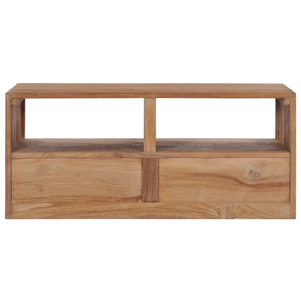 Mobile Porta TV 90x30x40 cm in Legno Massello di Teak cod mxl 7970