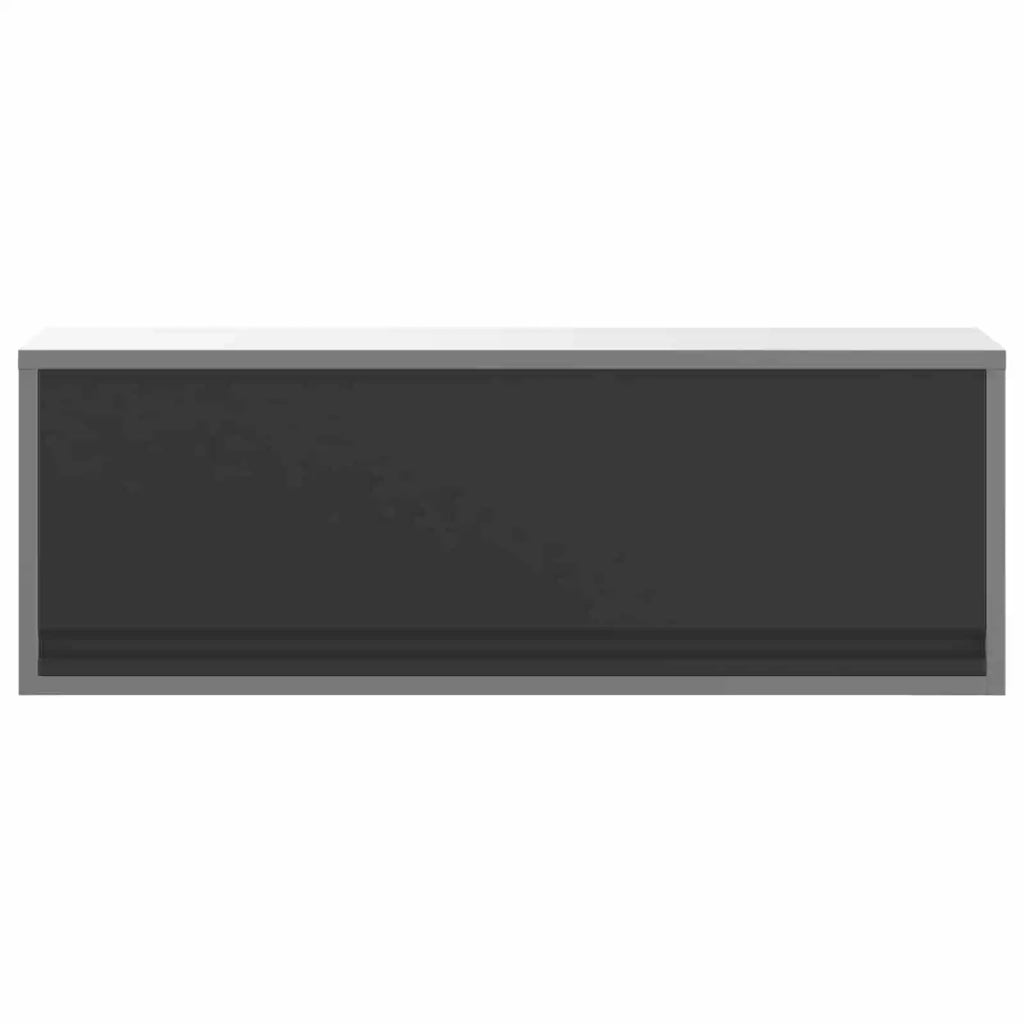 Mobile da lavoro 10 pcs Nero Legno ingegnerizzato e acciaio 3321484