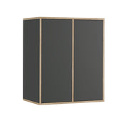 Vicco Libreria da parete Antracite 63 x 75 cm con 2 porte