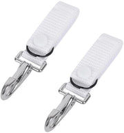 Riemclips con Attacco a Pistola - 2 Pezzi di Otre Riem - Cintura in Nylon Singola - Fermo/Avvolgimento di Attacco - Adatto per Cinture fino a 6 cm - Viti di Ferro Inox - Clip Tattiche