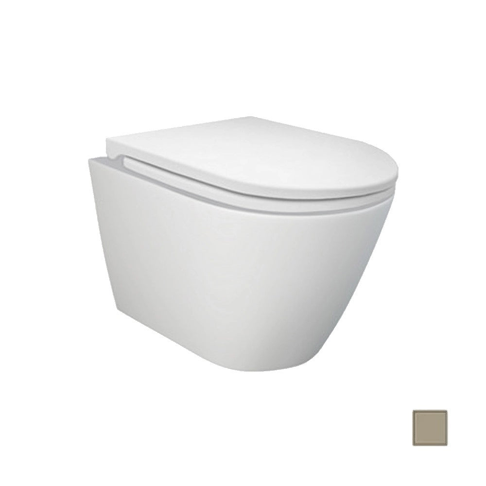 Vaso sospeso feeling rimless cappuccino opaco