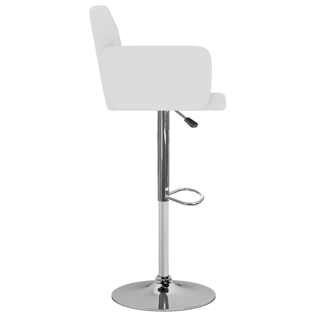 Sgabelli da Bar 2 pz Bianchi in Similpelle cod mxl 55656