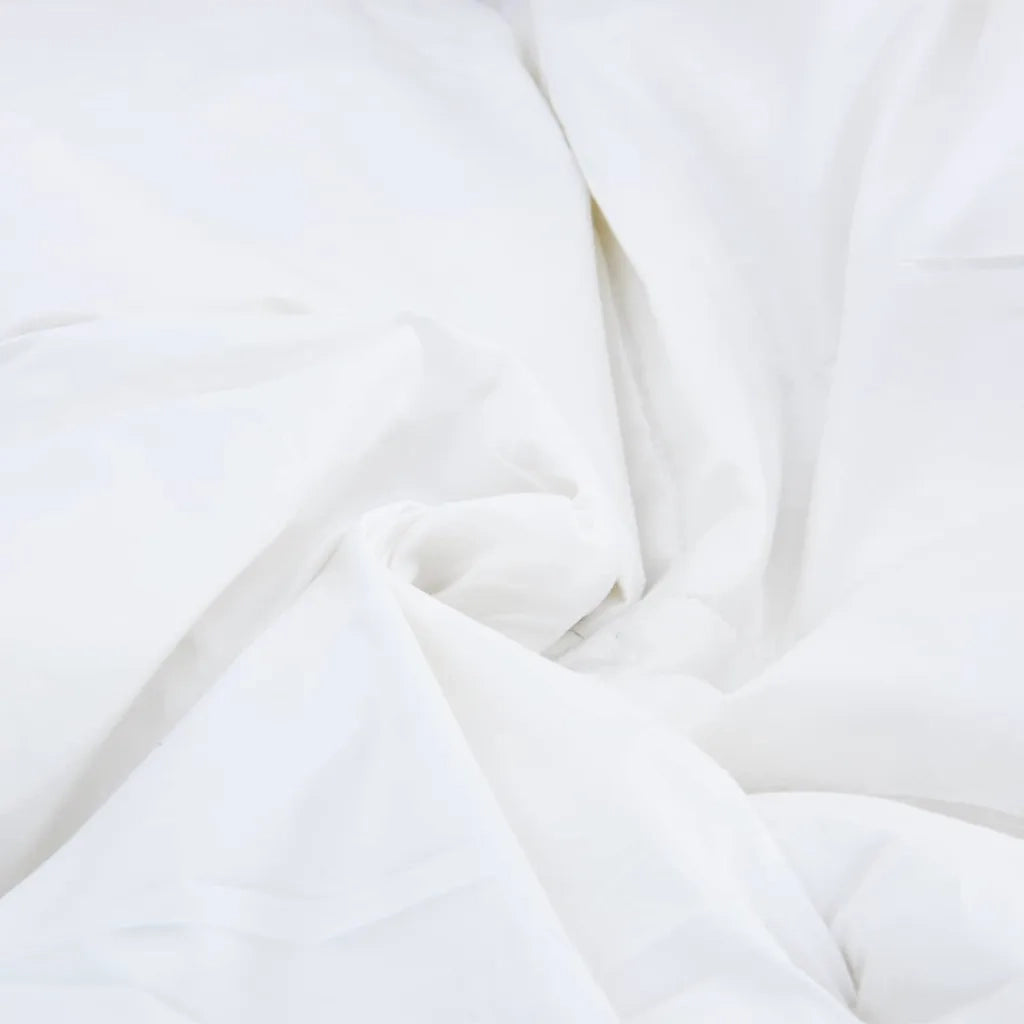 vidaXL Quilt e Piumini Bianco 240 x 200 cm Piume