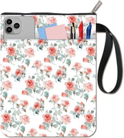 Copricapo per Libri con Cerniera e Borsa Supplementare, Impermeabile e Lavabile, Tasca di Protezione per Fiori per Libri di Carta, Tasca di Stoffa per Pocket, Regalo per Donna