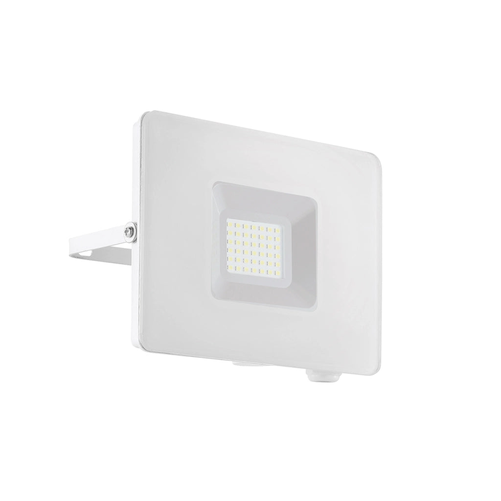 Faretto Esterno Moderna Faedo 3 Alluminio Bianco Led H13,5Cm