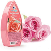 Trade Shop - Set 12 Deodoranti Gel Profumo Ambiente Assorbi Odori Fragranza Rosa -
