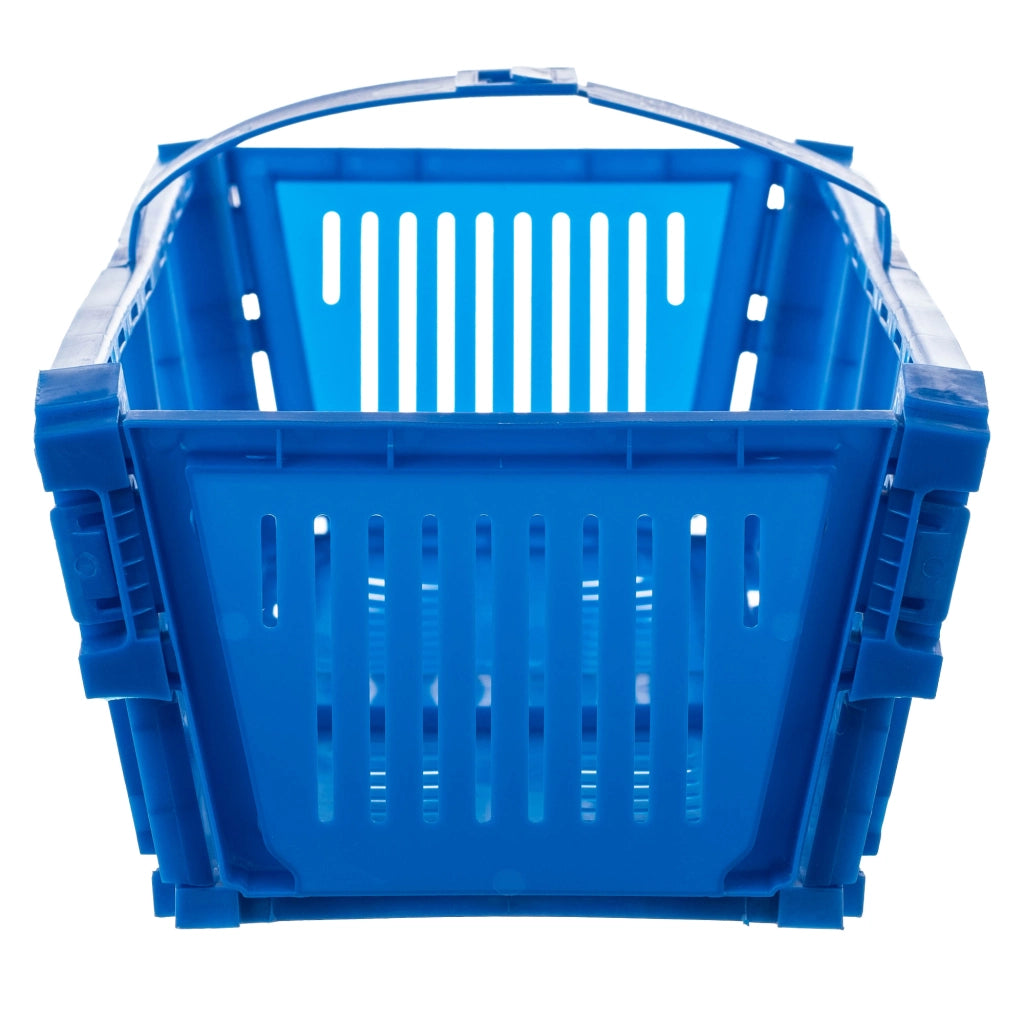 Cesto pieghevole KADAX per frutta e fragole, in plastica, 2 kg