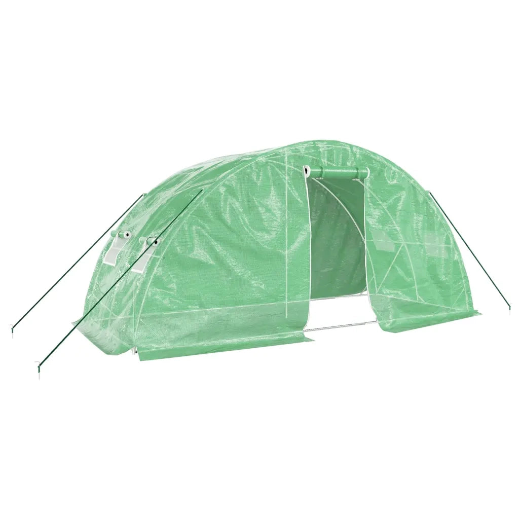 Serra con Telaio in Acciaio Verde 10 mÂ² 5x2x2,3 mcod mxl 80326