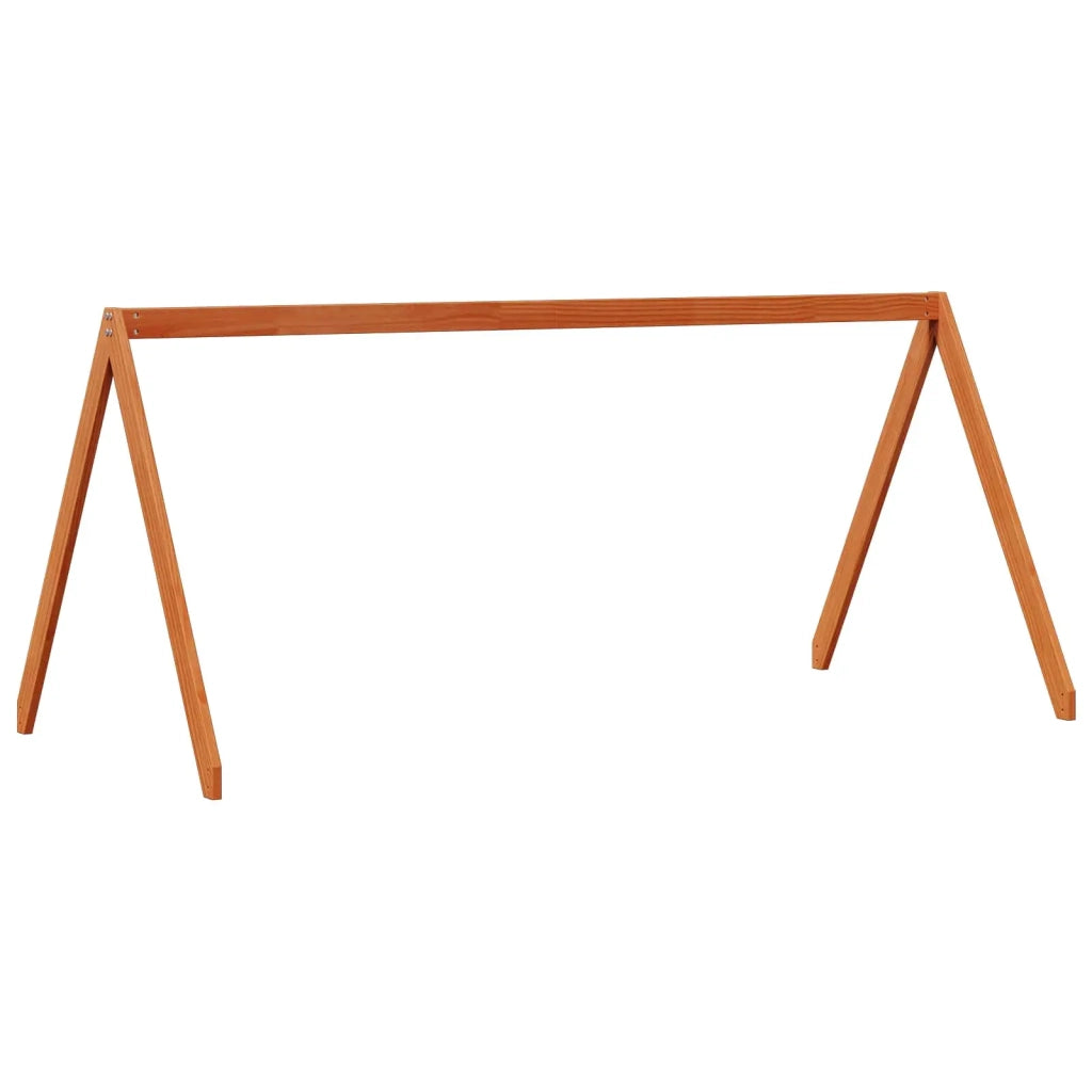 Struttura per letto soppalco Marrone Cera 90 x 190 cm 3422711