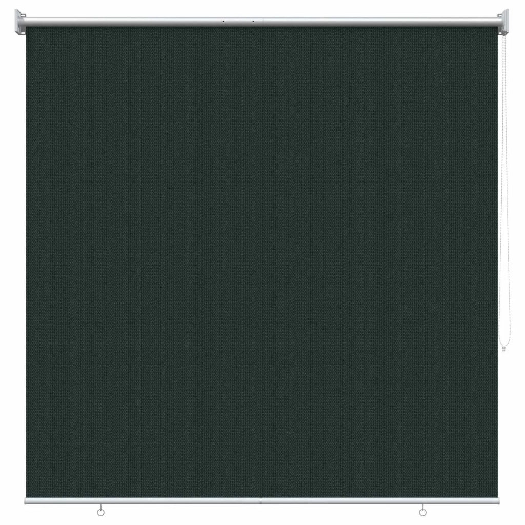 Tenda a Rullo Esterno Blocco UV 90% Verde Scuro 160 x 230 cm 42036030