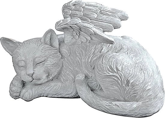 Memoriale per Animali Defunti - Hereniging - 1 pezzo - Grigio - Poliressina - 25,5 cm