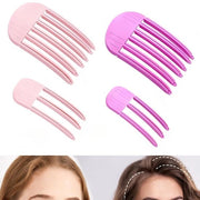 Set di clip per capelli a 4 pezzi per donne, piccola - Set di clip per capelli automatico in acrilico di alta qualità - Design vintage per capelli di mezza lunghezza a capelli lunghi